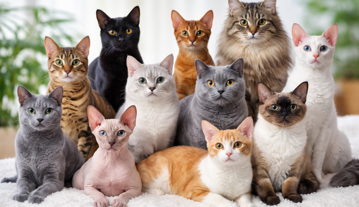 Cat Breeds That Shed Less , breeds of cats that shed less, cat breeds that shed the least, healthiest cat breeds