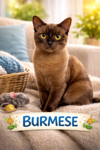 Burmese, hypoallergenic cat breeds