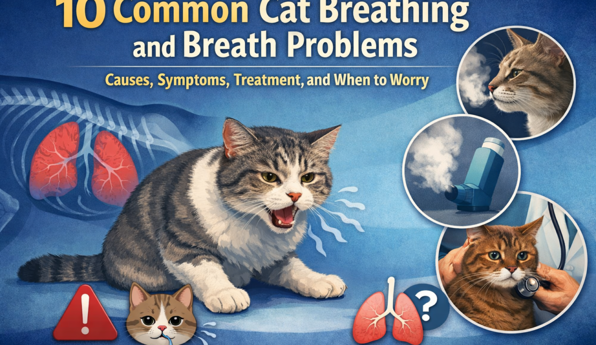 Cat Breathing, cat treatment