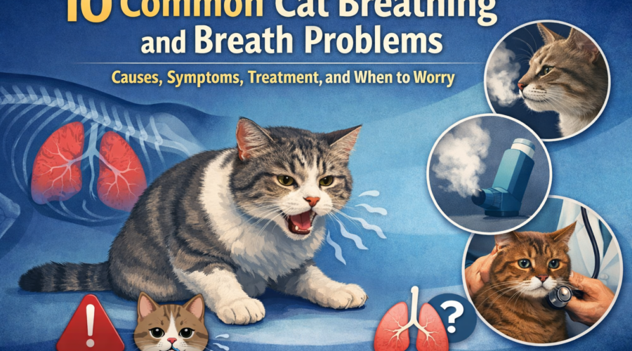 Cat Breathing, cat treatment