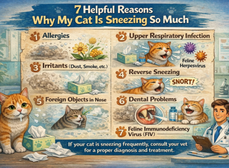 Why My Cat Is Sneezing So Much