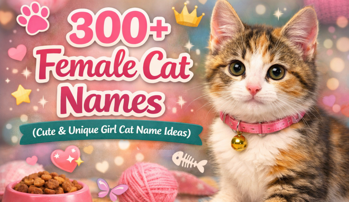 female cat names, girl cat names, popular female cat names, pretty cat names