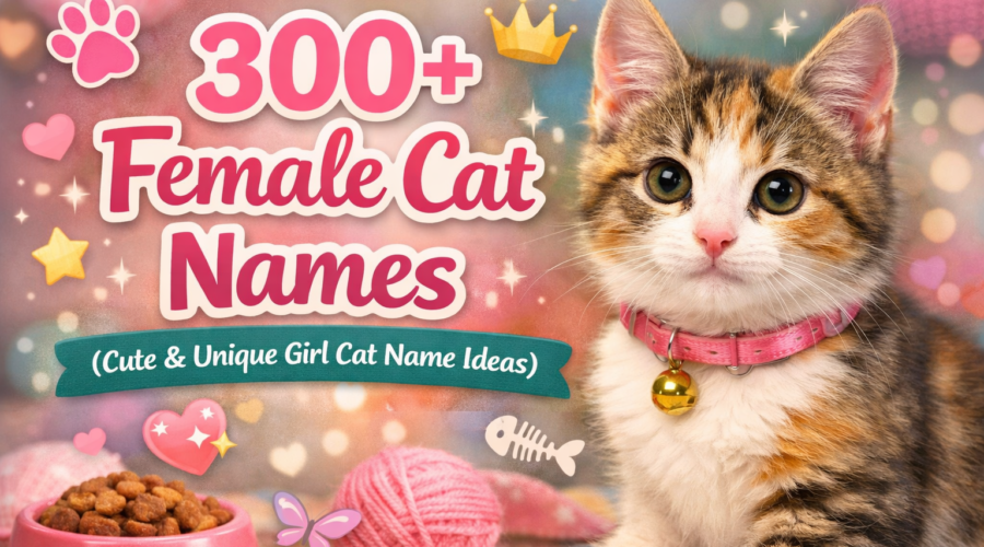 female cat names, girl cat names, popular female cat names, pretty cat names