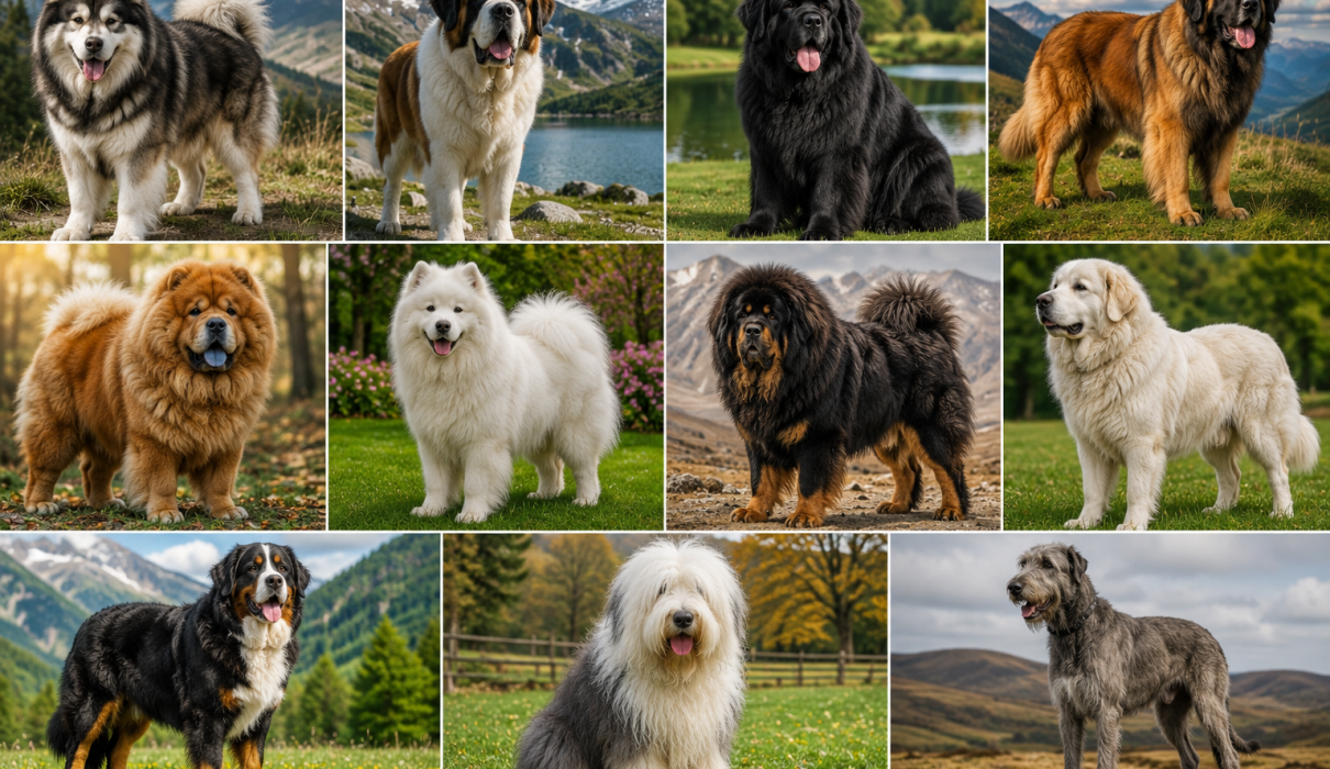 Big Fluffy Dog Breeds: 10 Stunning Giant Picks