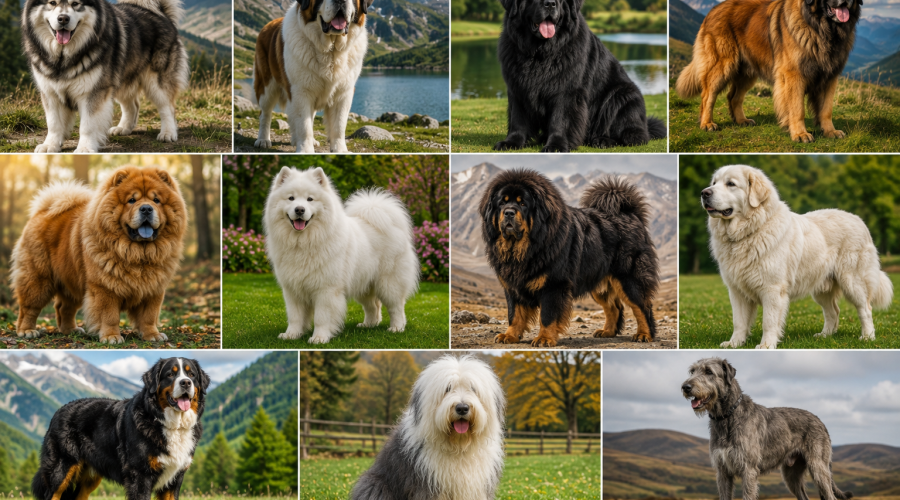 Big Fluffy Dog Breeds: 10 Stunning Giant Picks