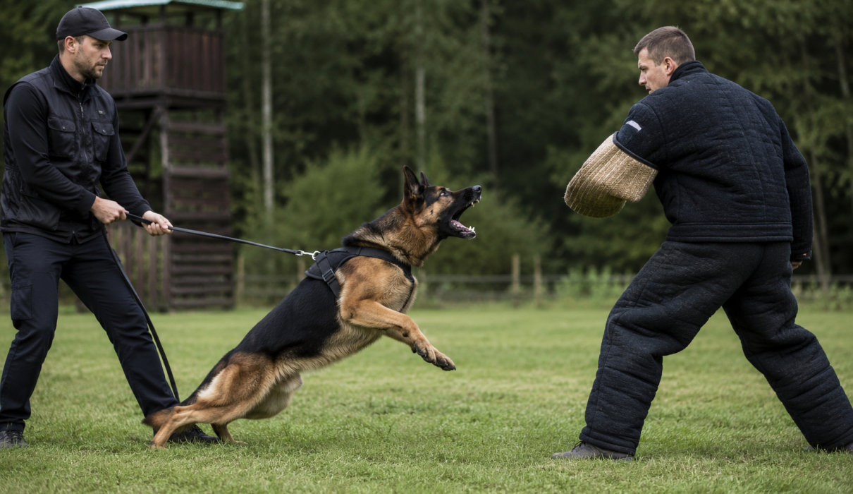 Dog Training GSD k9 police dog training