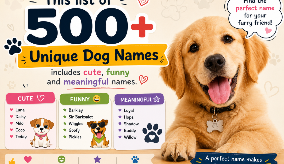 unique dog names