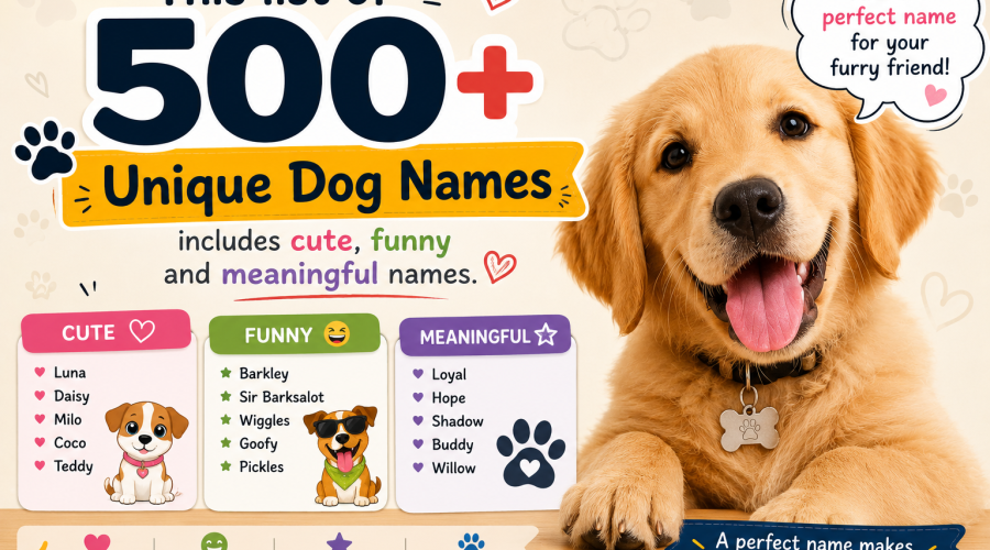 unique dog names
