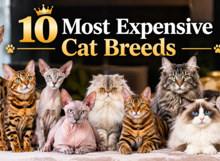 10 most expensive cat breeds in the world including Savannah, Bengal, Sphynx, Persian, Toyger, Maine Coon, Ragdoll, and British Shorthair cats