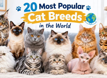 20 most popular cat breeds in the world