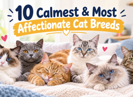 10 calmest and most affectionate cat breeds