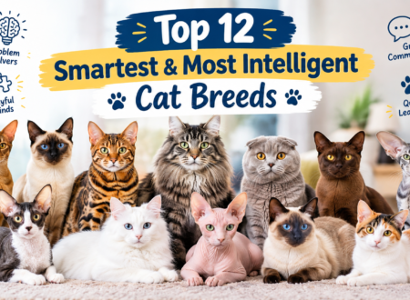 Top 12 smartest cat breeds and most intelligent cat breeds