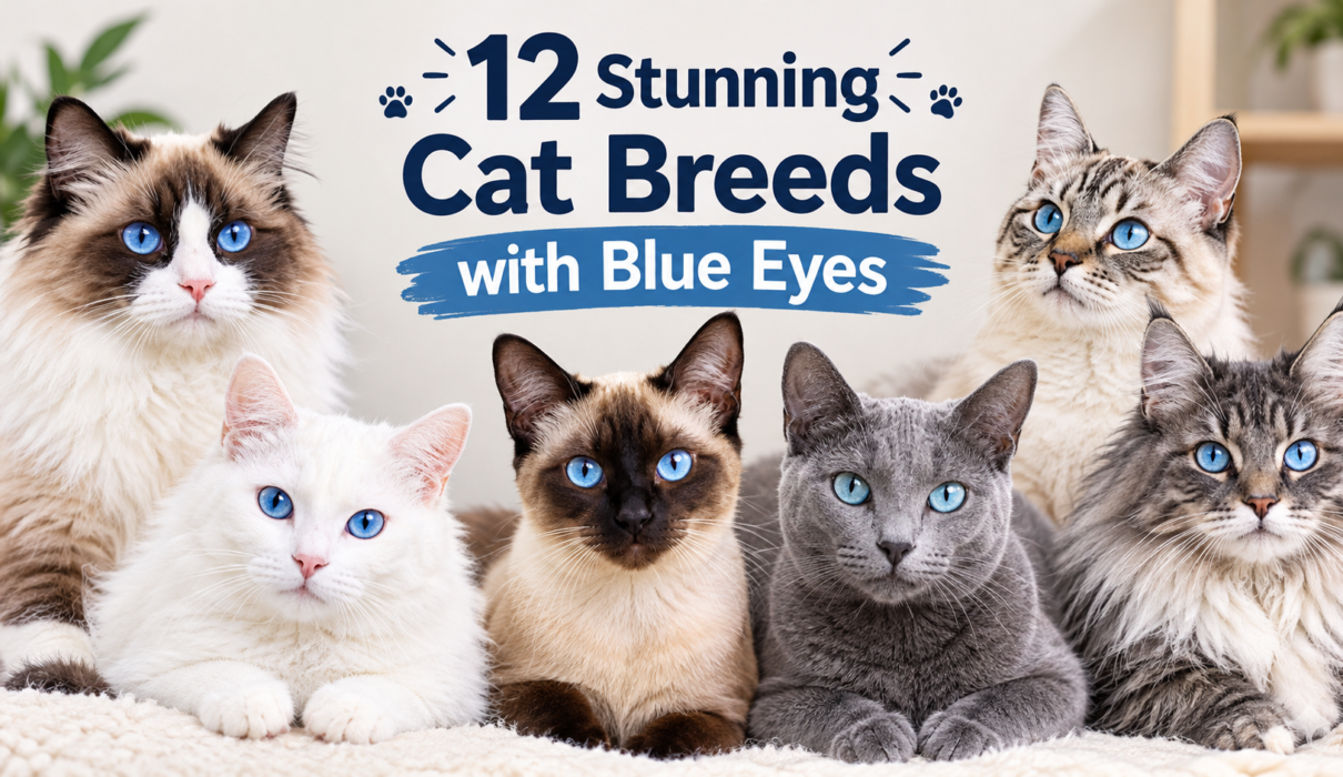 12 stunning cat breeds with blue eyes