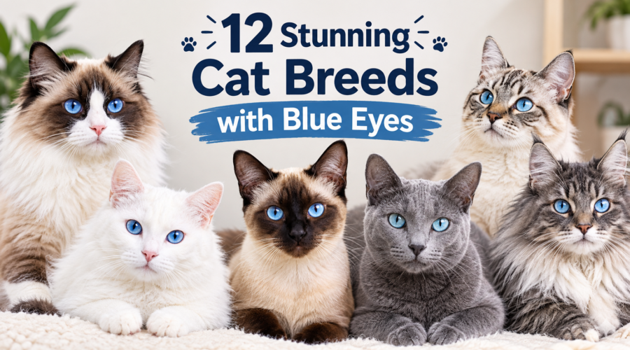 12 stunning cat breeds with blue eyes
