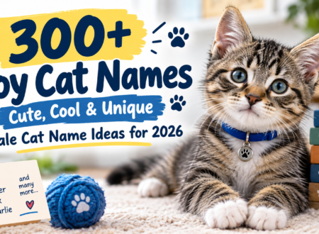 300+ boy cat names with cute, cool, and unique male cat name ideas for 2026