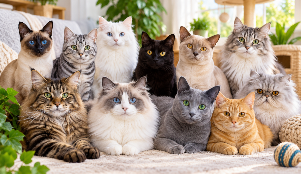 15 cat breeds that live the longest, including healthy and calm cat breeds