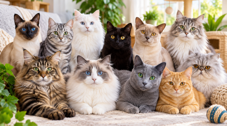 15 cat breeds that live the longest, including healthy and calm cat breeds