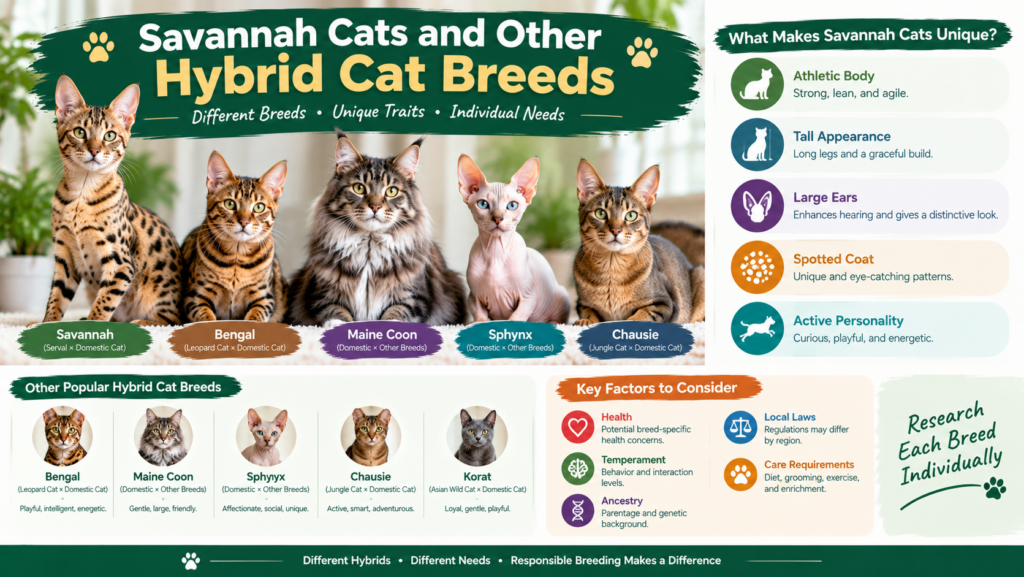 Savannah Cats and Other Hybrid Cat Breeds breeding savannah catshybrid cat breeds cat hybrids breeds