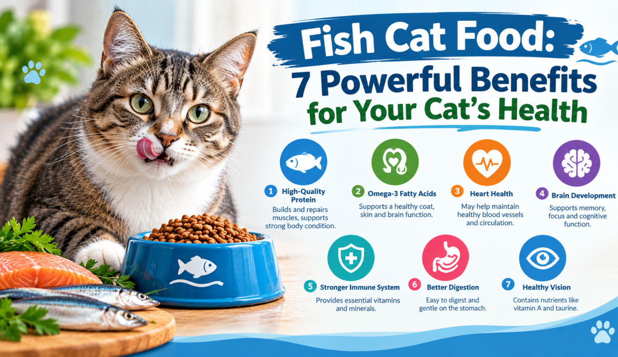 Fish cat food: 7 powerful benefits for your cat’s health