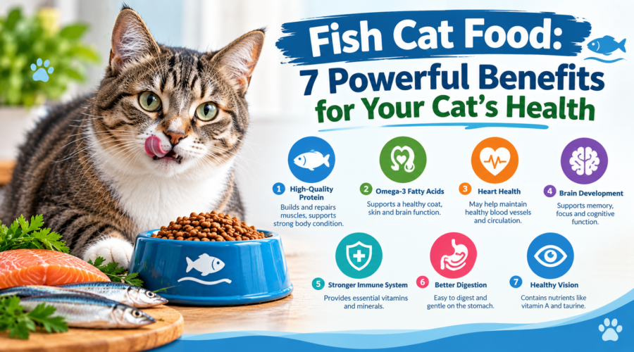 Fish cat food: 7 powerful benefits for your cat’s health