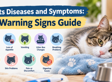 : Cats diseases and symptoms showing 9 warning signs in a cat health guide